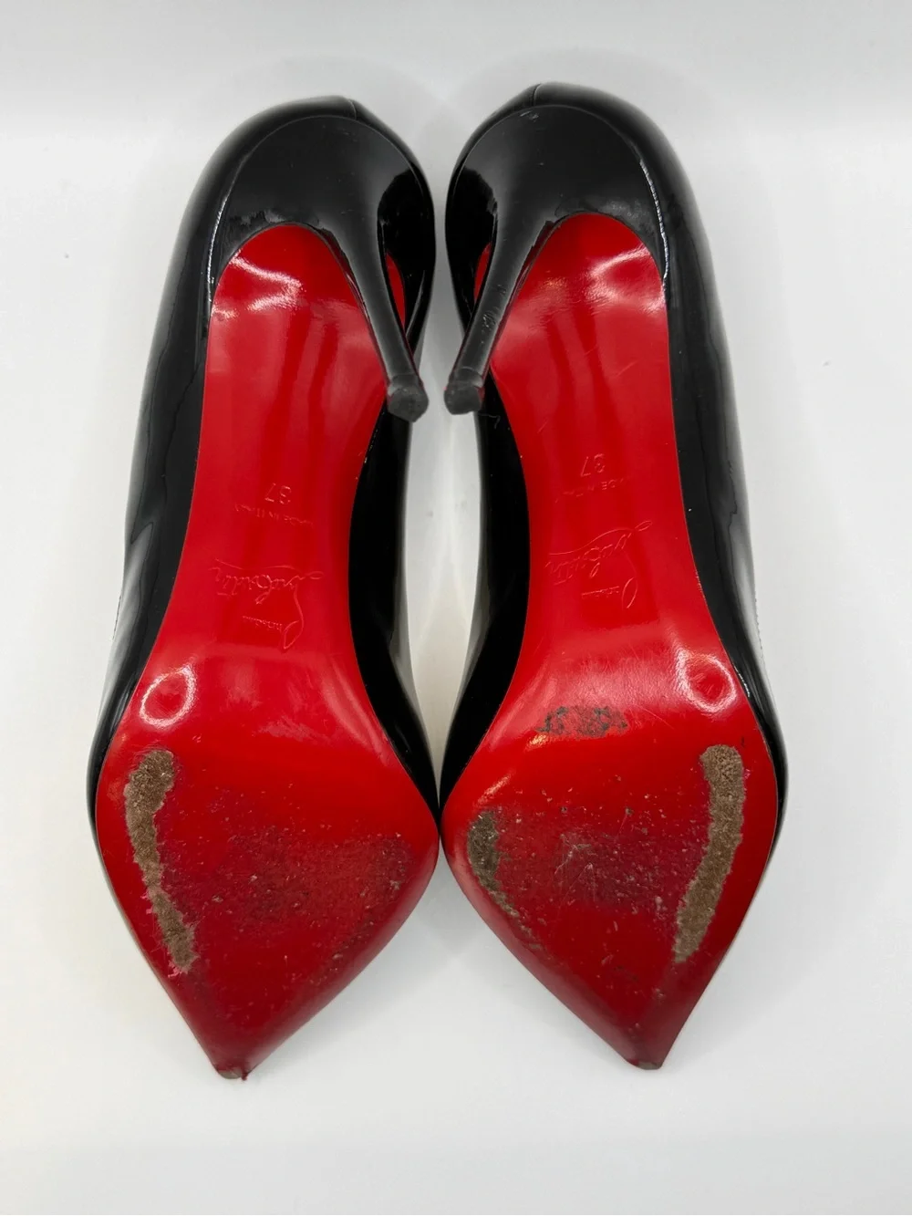 Manolo Blahnik Black Patent High Heel Pointed Toe Pumps- Pre-Owned
